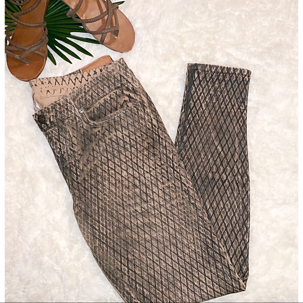 True Religion Animal Print Skinny Jeans Sale